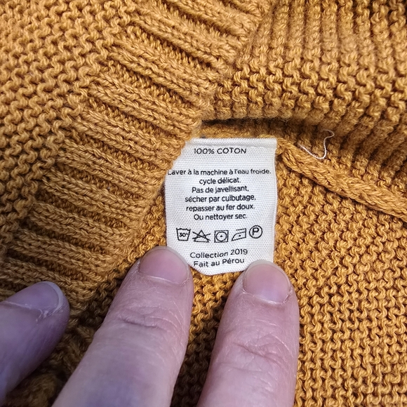 Oeuf Nyc Soft Sweater Very good condition Orange, Cotton 6m - Picture 4 of 9